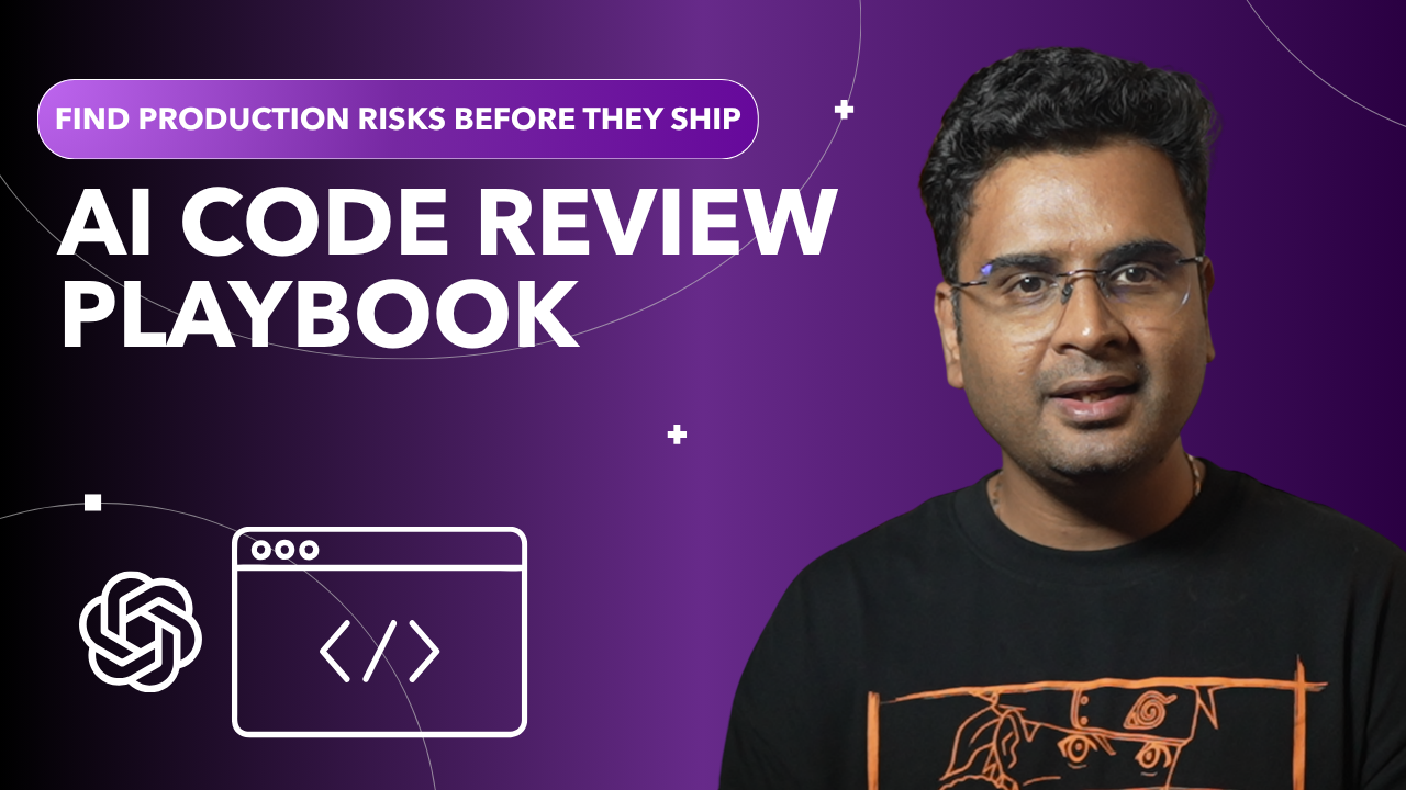 AI Production Readiness Review — Find production risks before they ship. With founder Nachiketh Murthy, Manifold AI Learning.