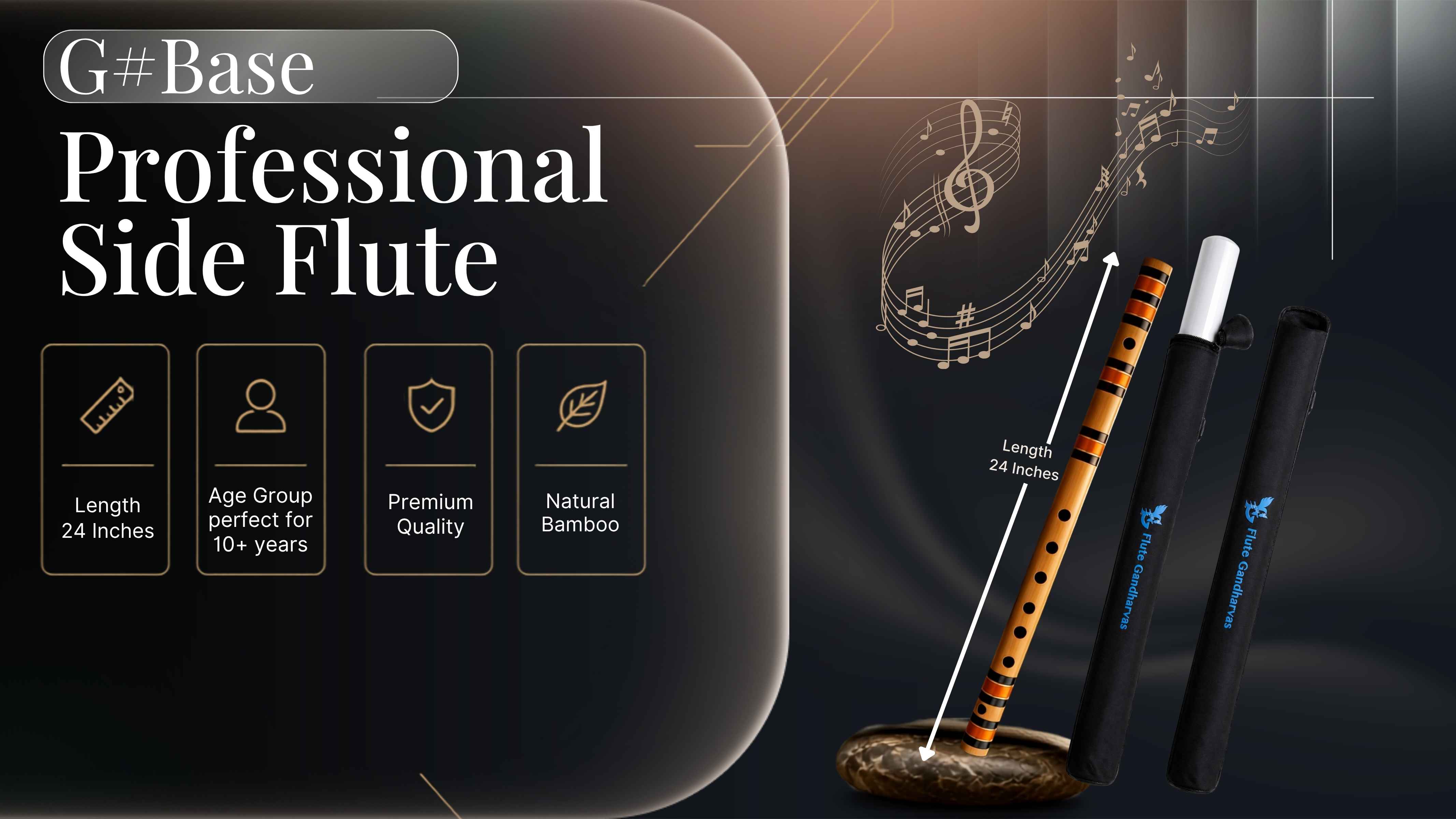 G Sharp Side Flute 