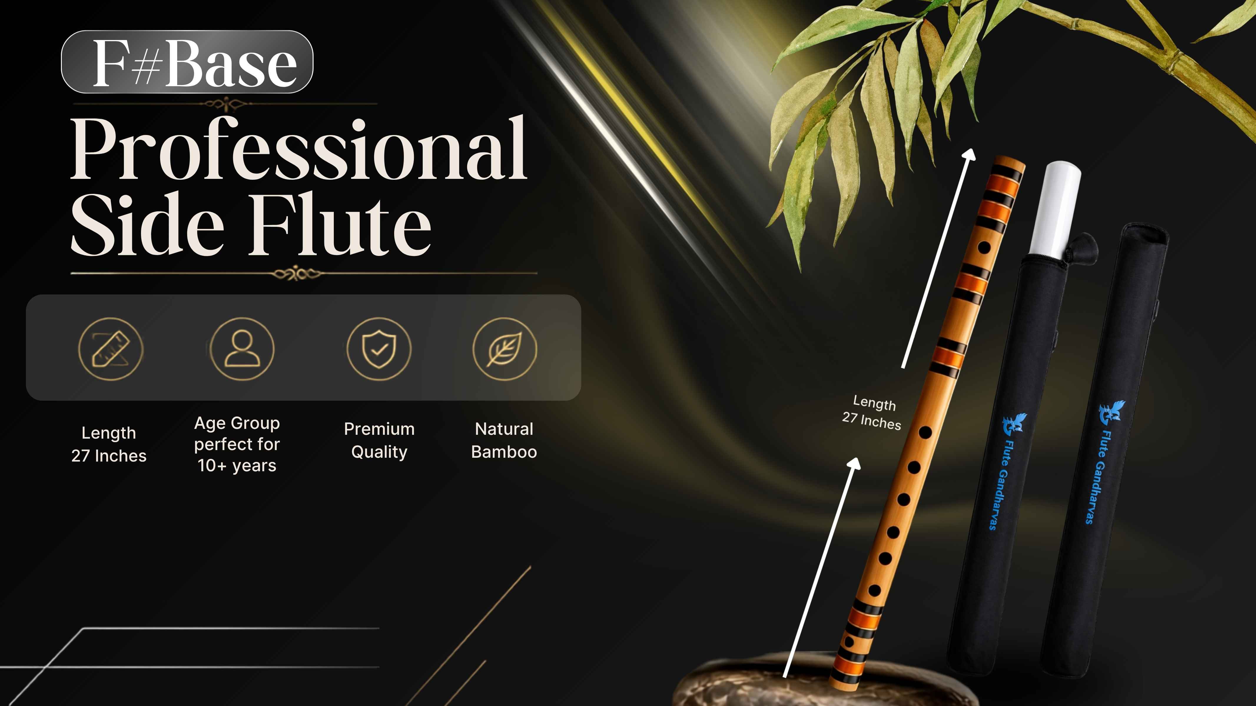 F Sharp Base Side Flute 