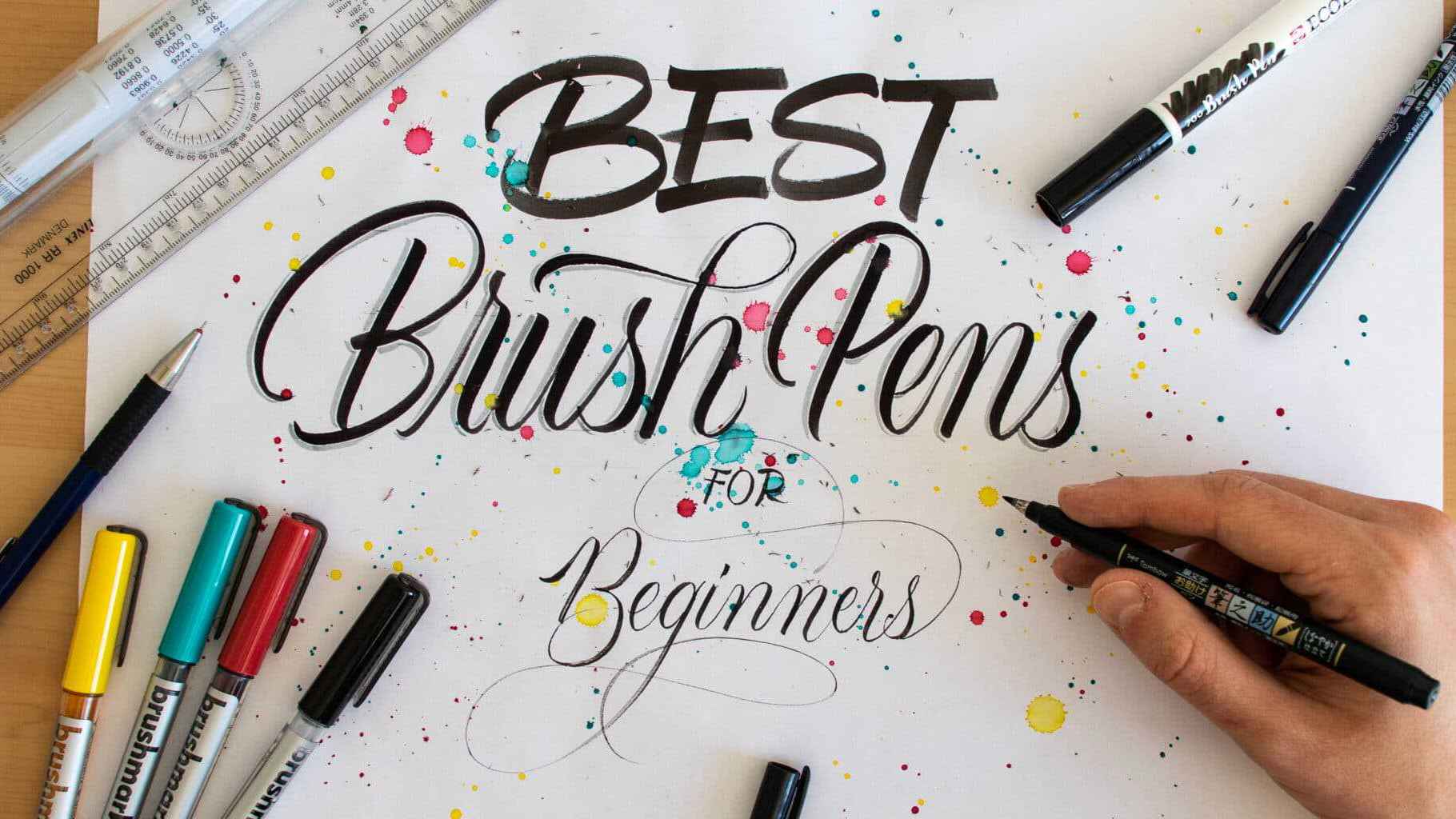 Brush Calligraphy Beginners Session | The Mystical Soul