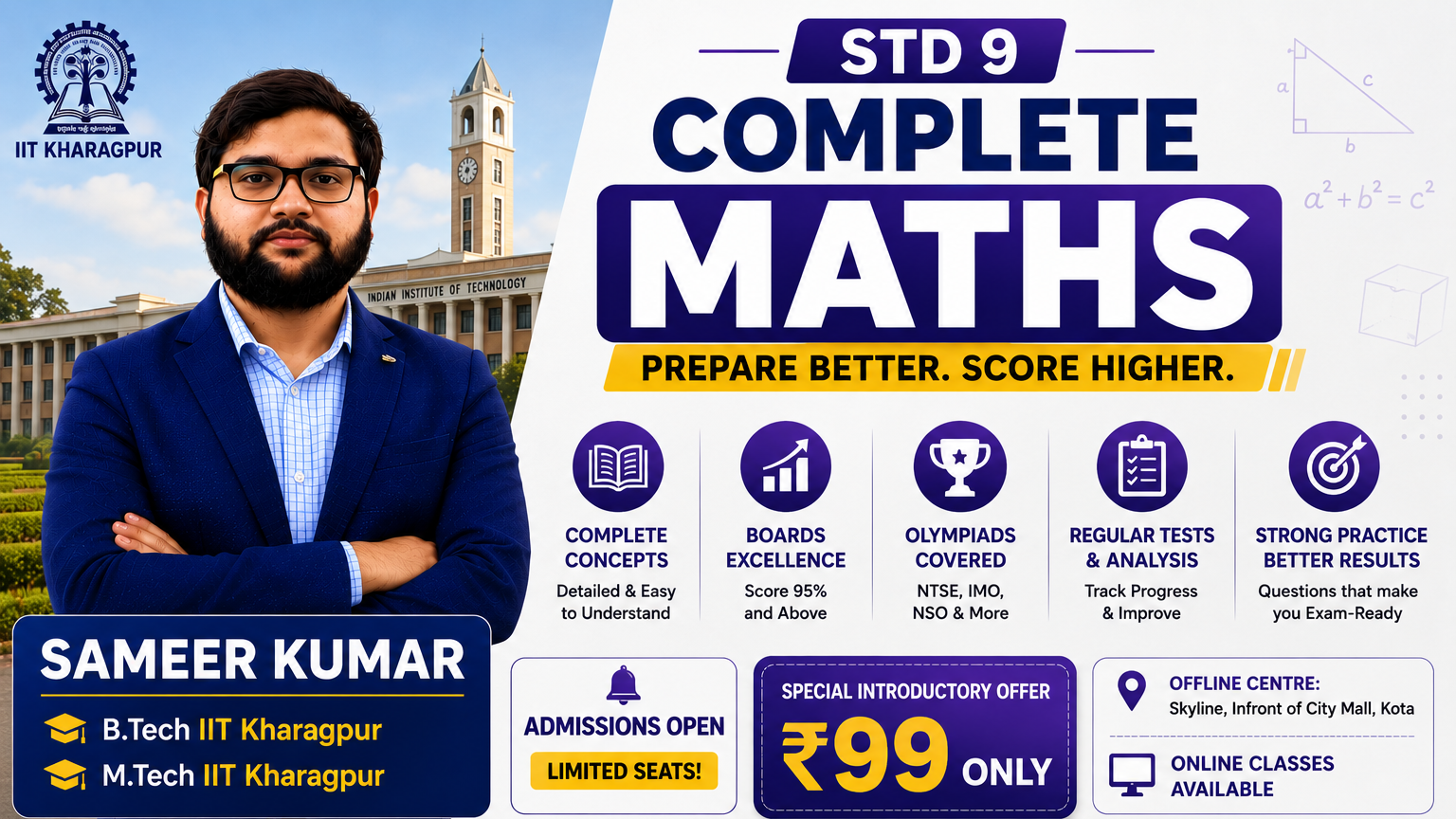 Foundation Maths Std 9