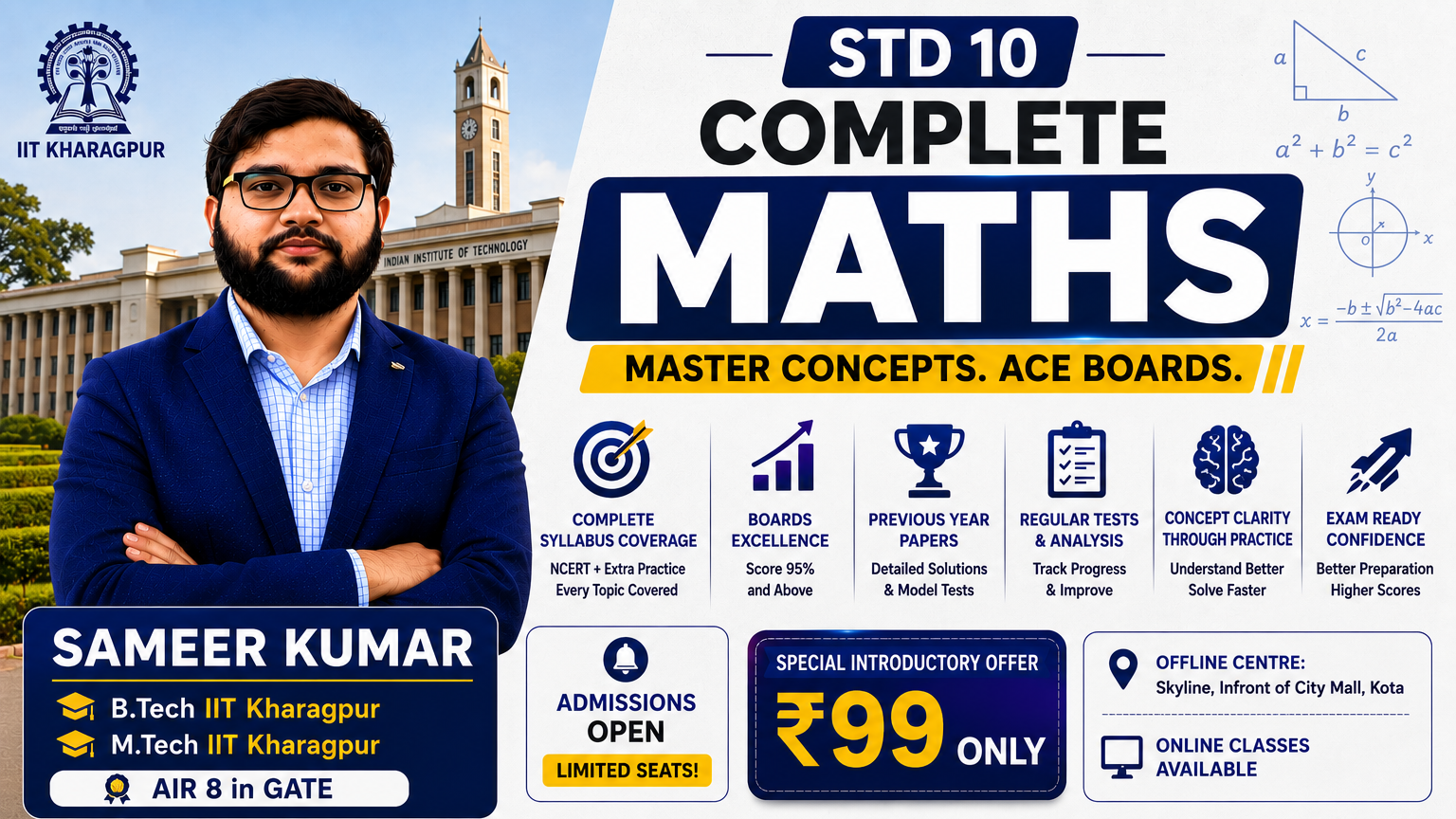 Foundation Maths Std 10