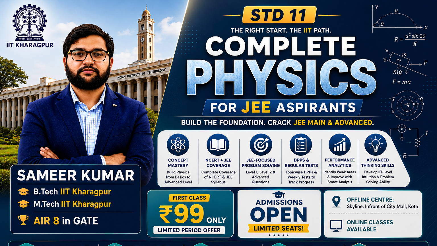 JEE Physics Std 11