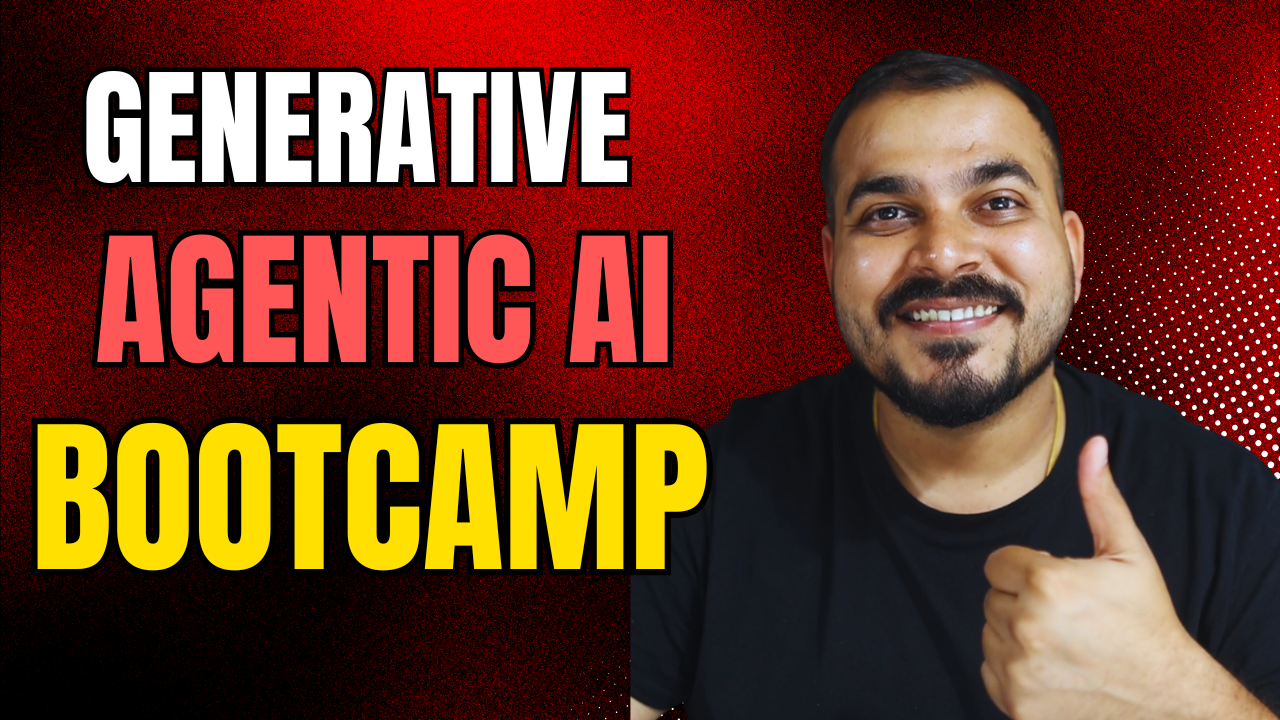 Modern Route-Full Stack GenerativeAI And Agentic AI Bootcamp | Krish C Naik
