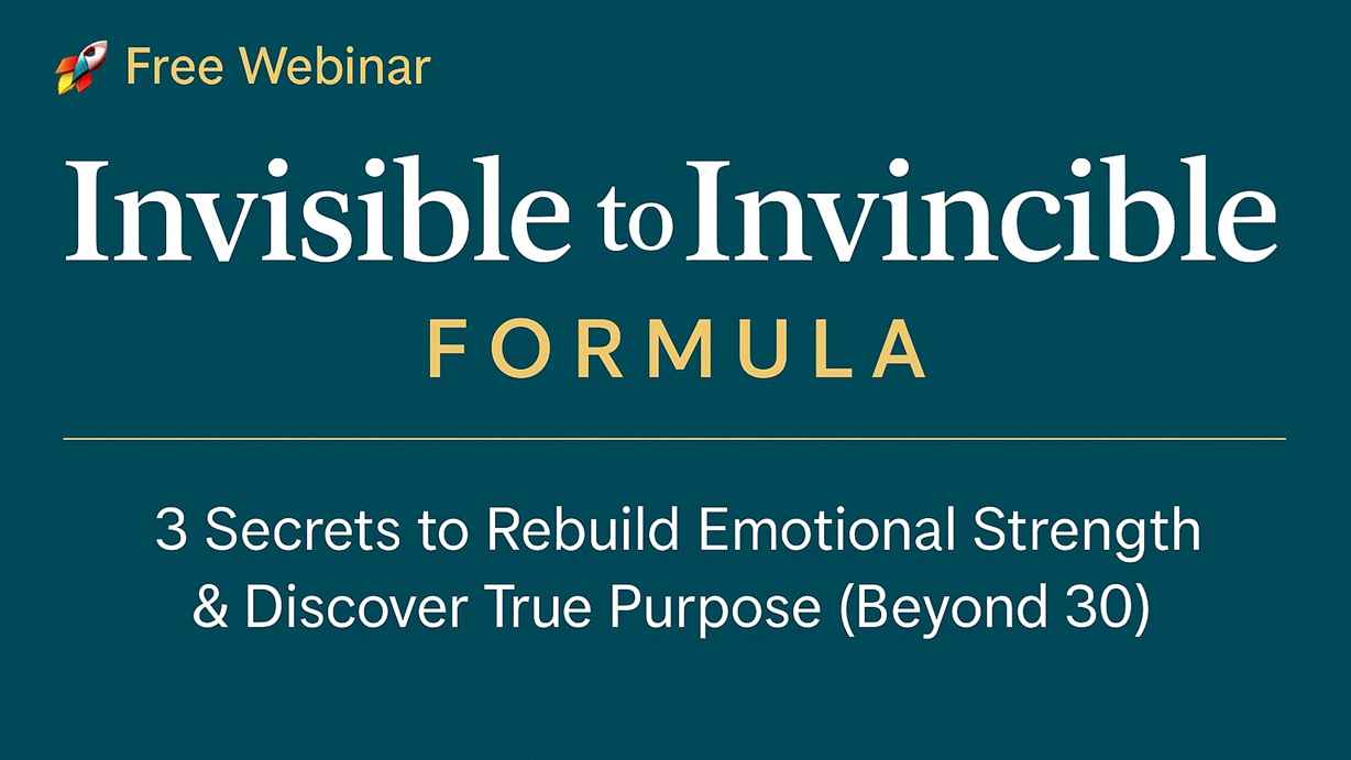 Transformation journey from invisible to invincible