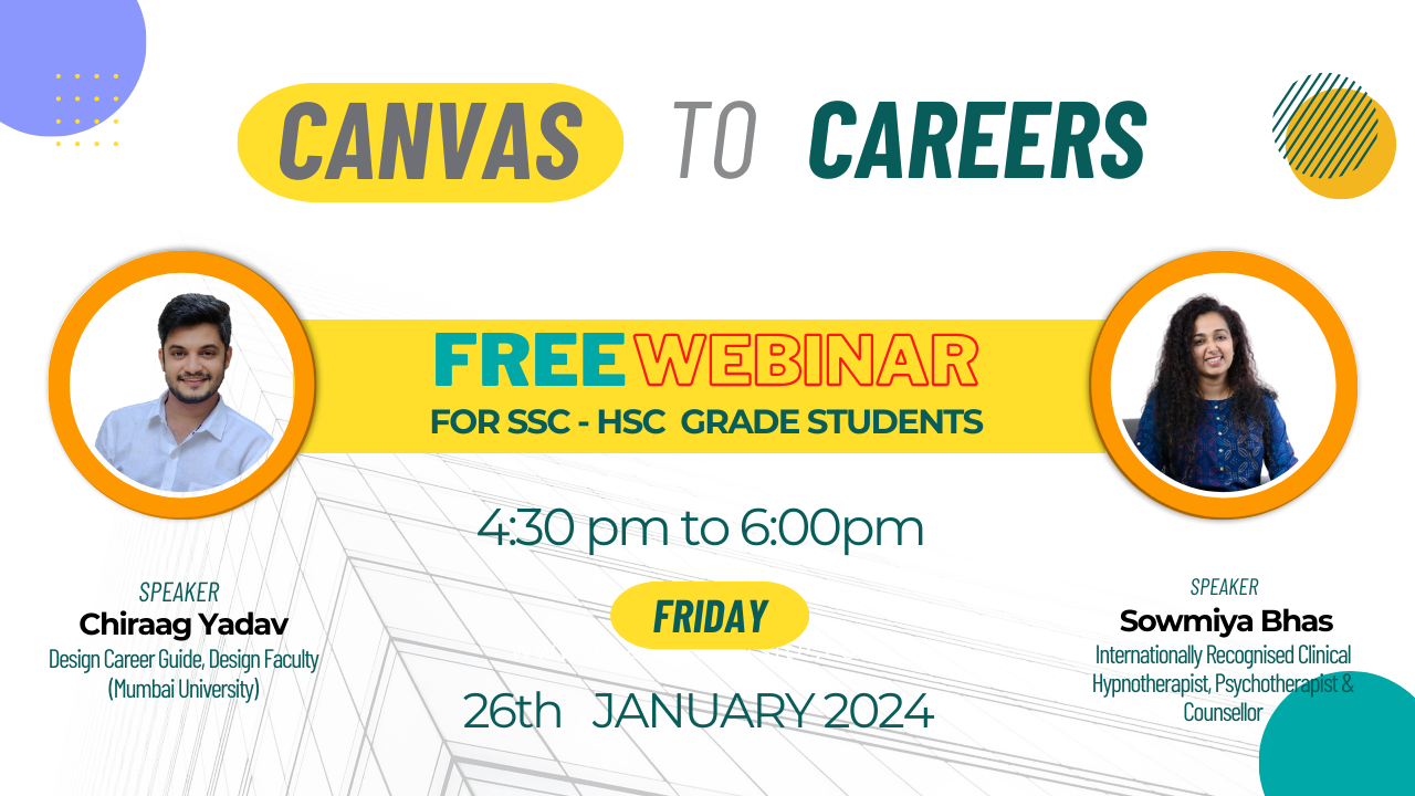 Canvas to Career Webinar Explore the World of Art & Design and Ace the