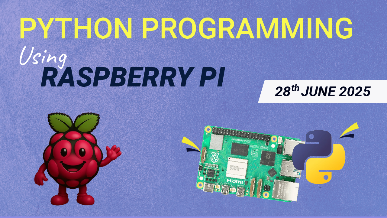 Essentials of Python Programming for Raspberry Pi | Robocraze Academy