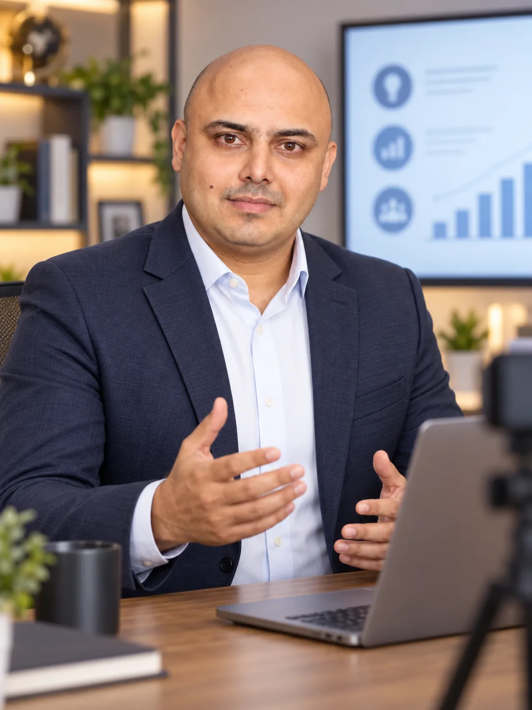 Live learning with Vedant