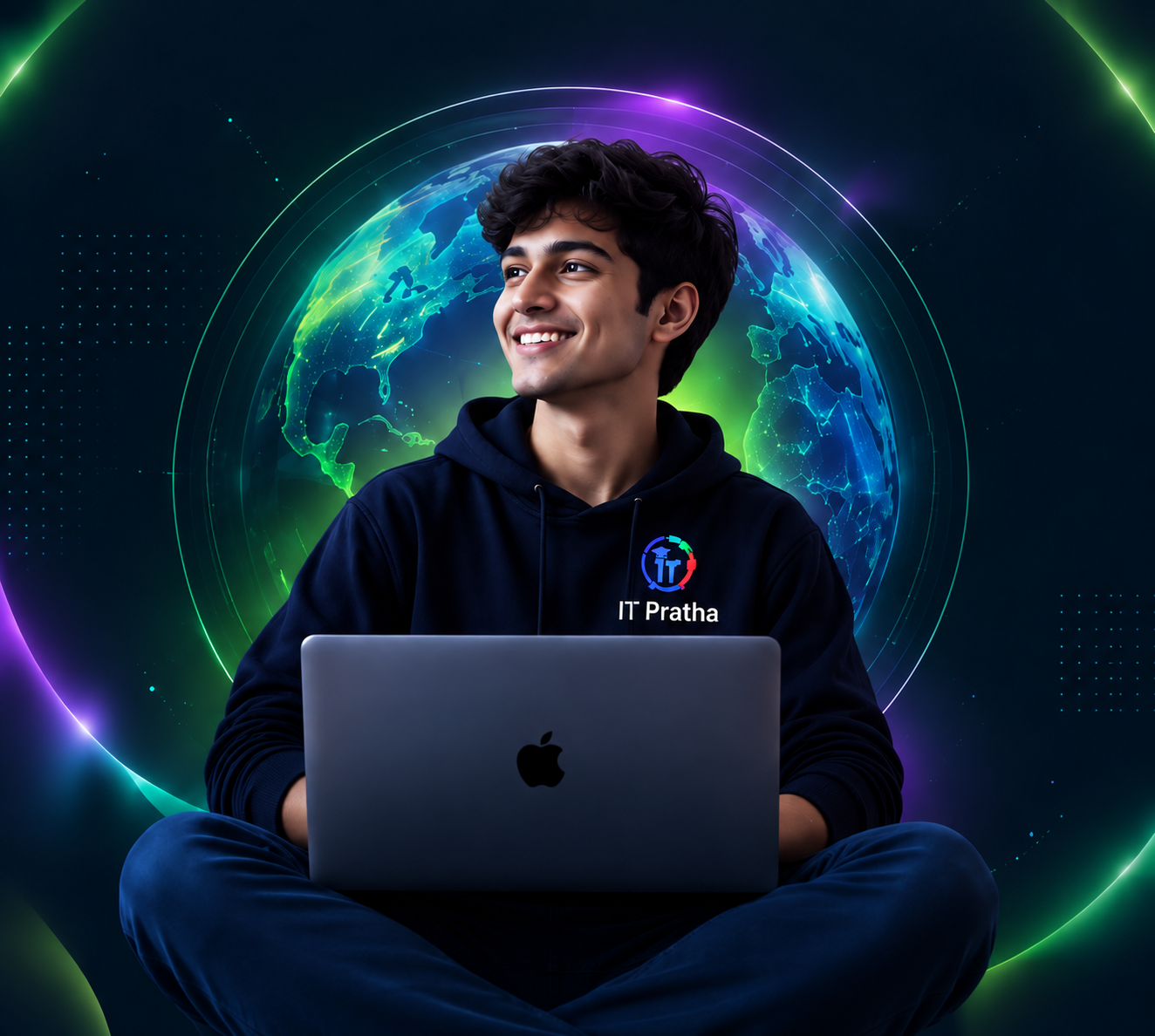 IT Pratha student learning technology