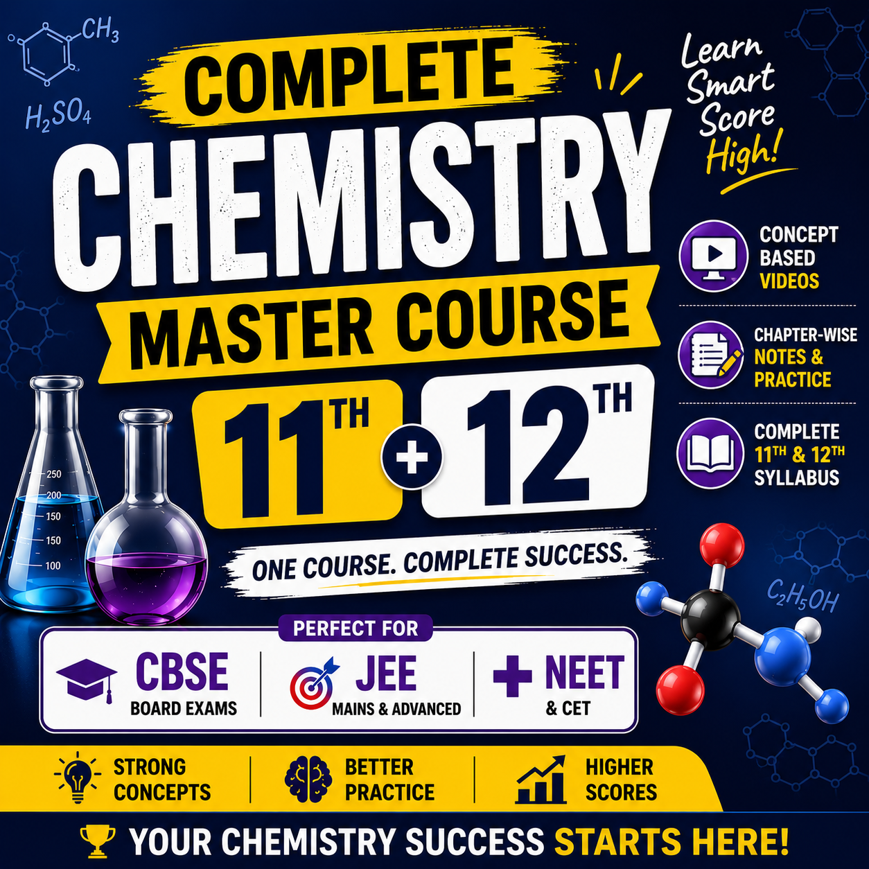 Class 11 & 12 Chemistry Course
