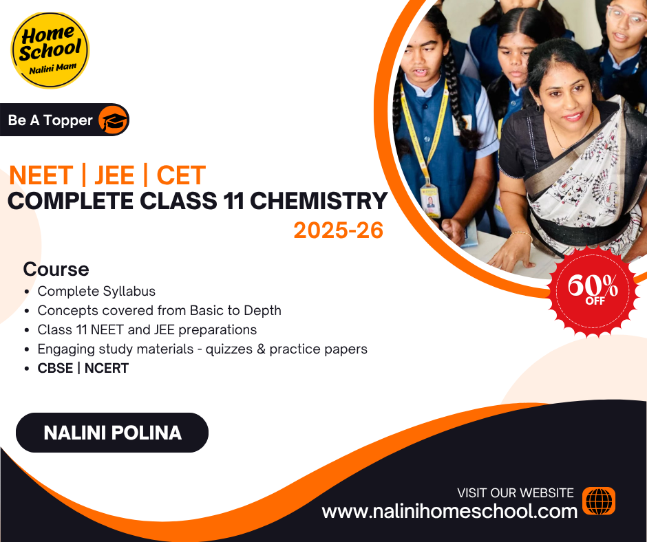 Class 11 Chemistry Course
