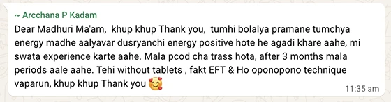 EFT Testimonial 7