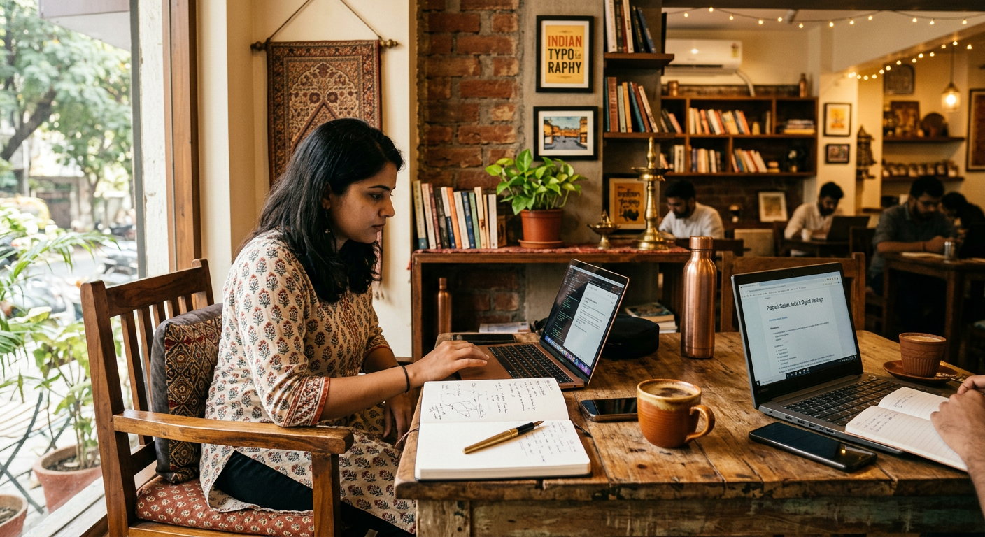 Firefly_Gemini Flash_A quiet, inspiring coffee shop nook with open laptops, notebooks, warm espresso drink 288279.png