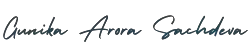 Gunika Sachdeva signature
