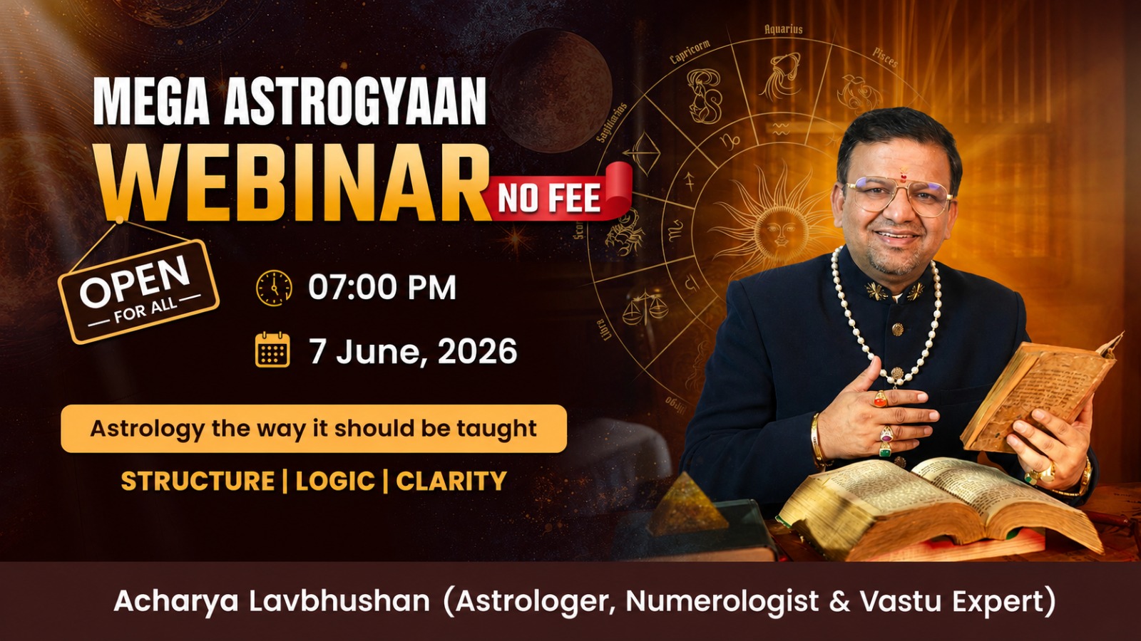 Mega Astrogyaan Webinar – 7 June 2026