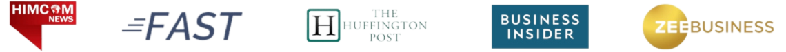 HIMCOM News, FAST, The Huffington Post, Business Insider, Zee Business