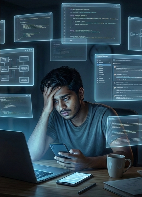 Students collaborating