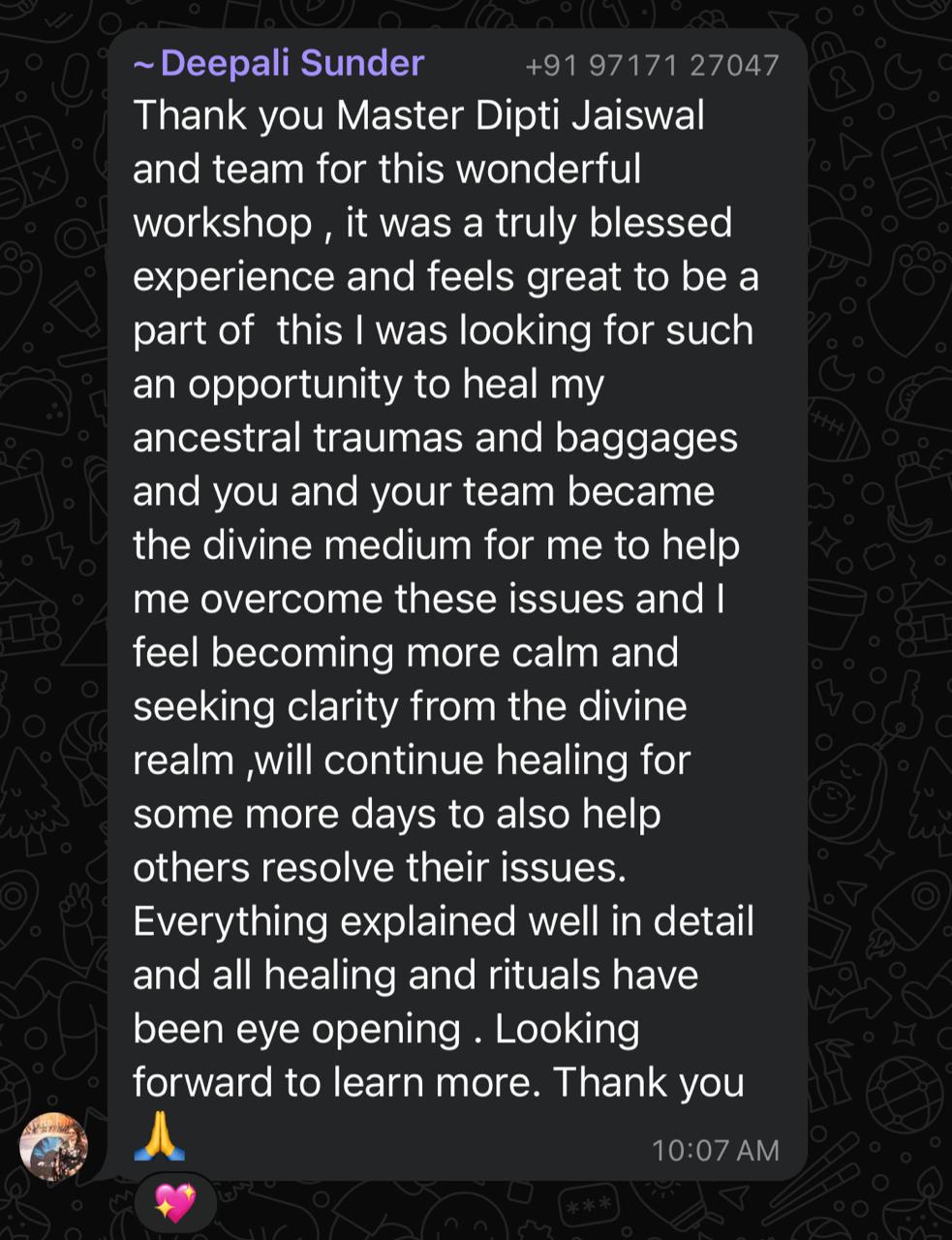 Testimonial